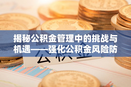 平昌揭秘公积金管理中的挑战与机遇——强化公积金风险防控的多维策略